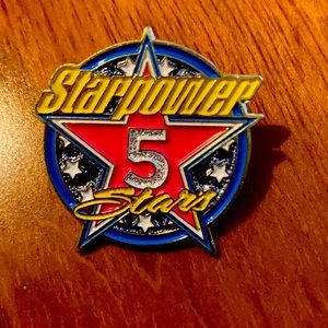 Star power stars pin